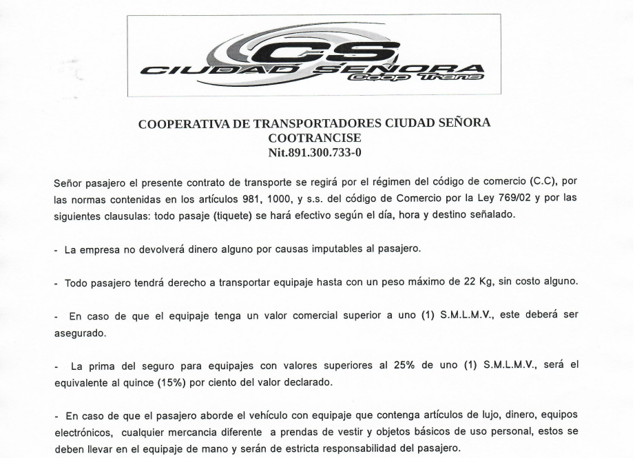 CONTRATO RUTA