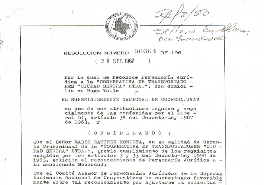 ACTA DE CONSTITUCIÓN