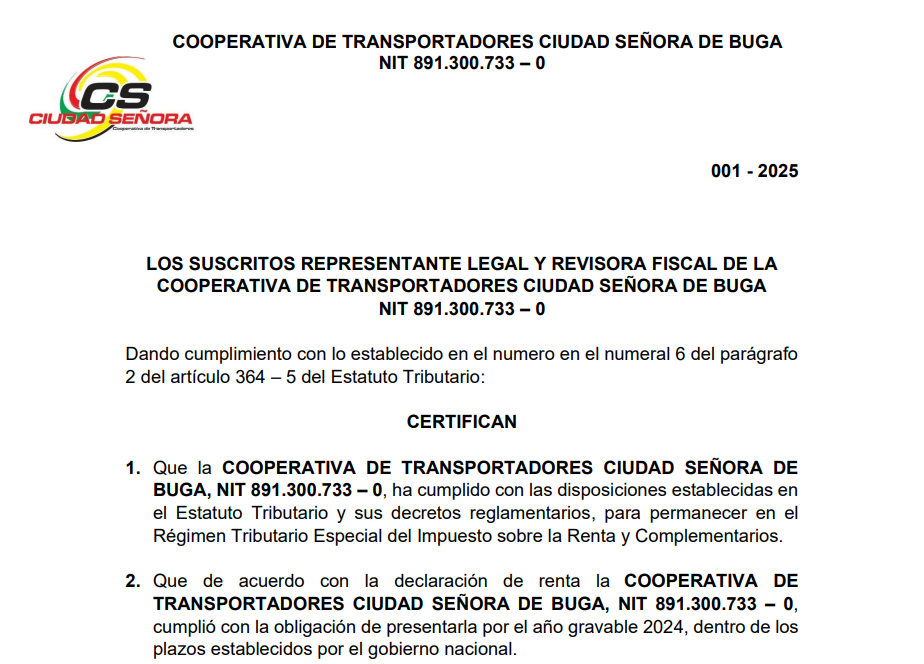 CERTIFICADO CUMPLIMIENTO