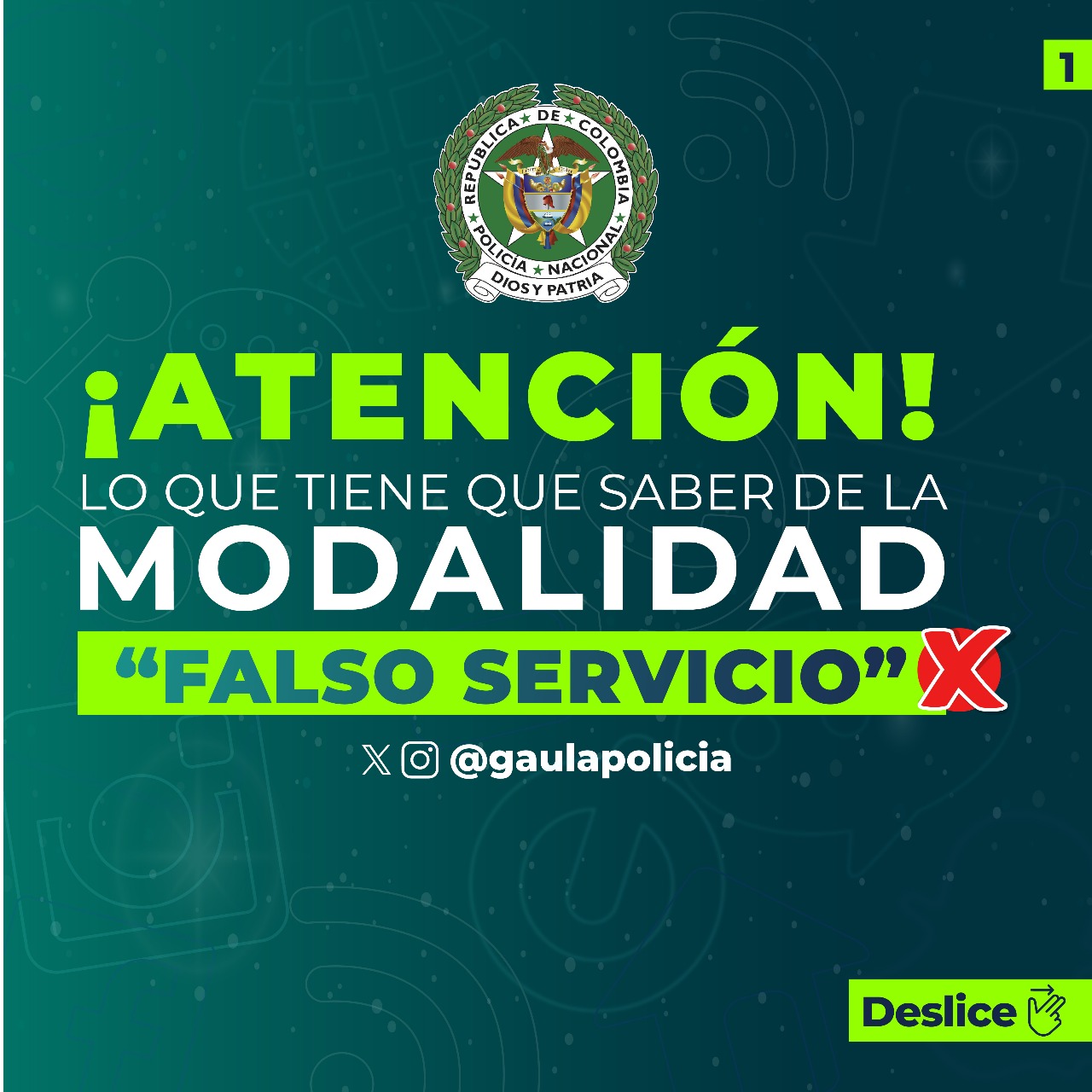 Imagen Gaula - Campaña de seguridad